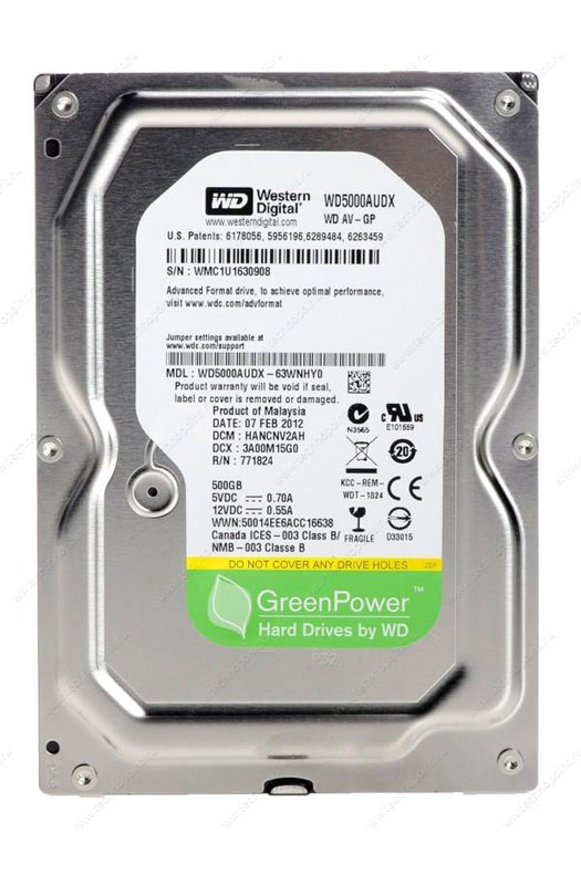  500GB SATA GREEN 32MB