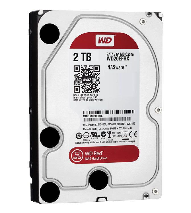 2TB - WD20EFRX Red