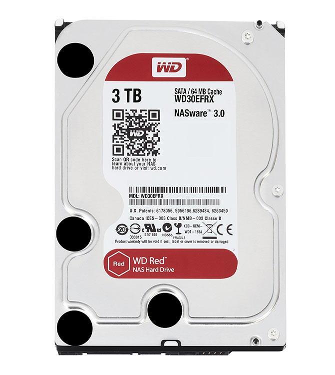 3TB - WD30EFRX Red